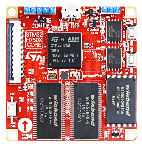 STM32H750_Pro核心板