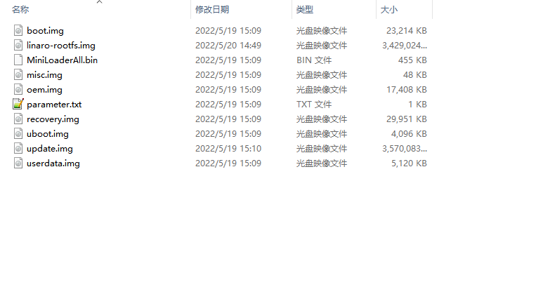 分区文件