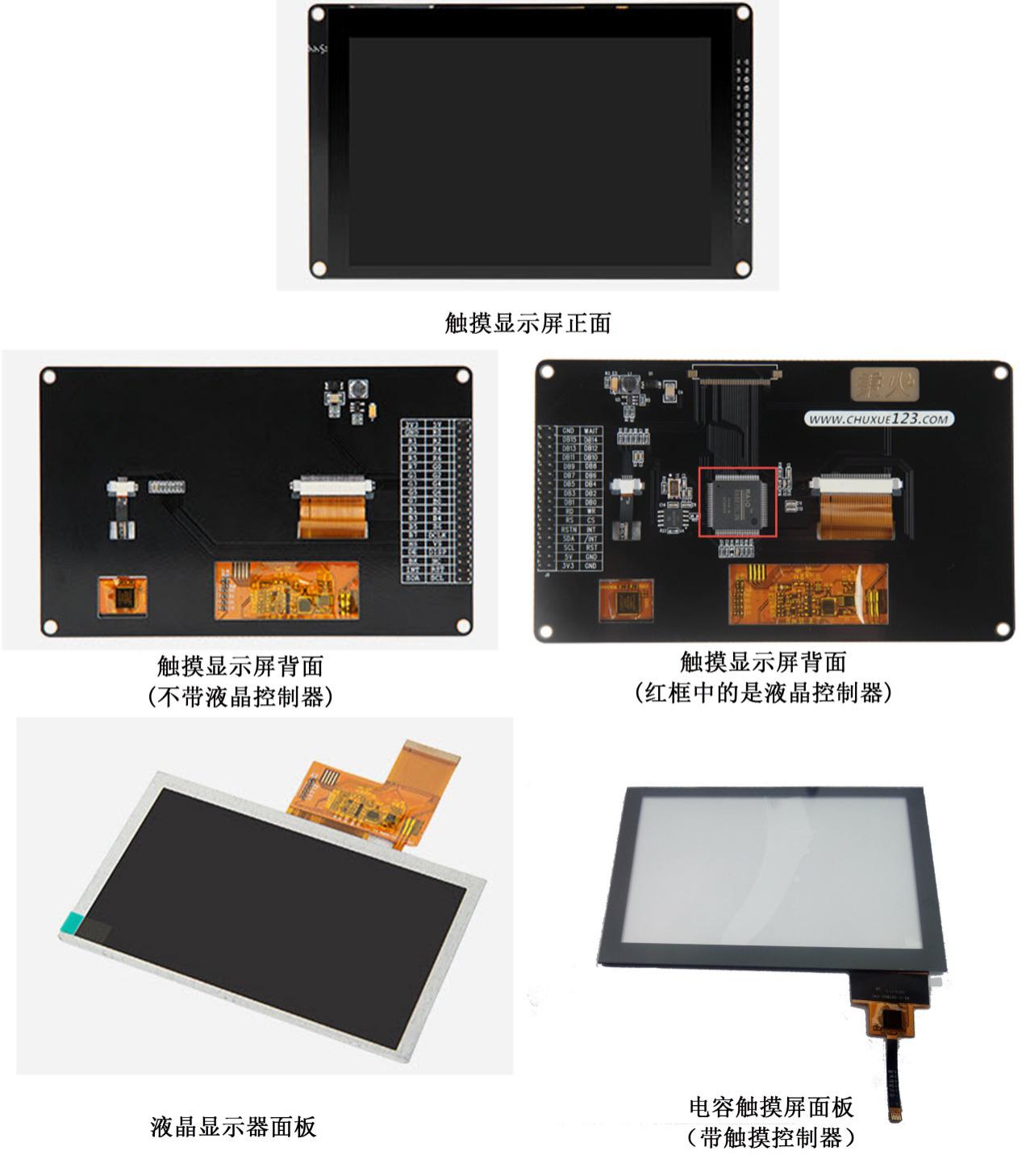 图 26‑6适合STM32控制的显示屏实物图