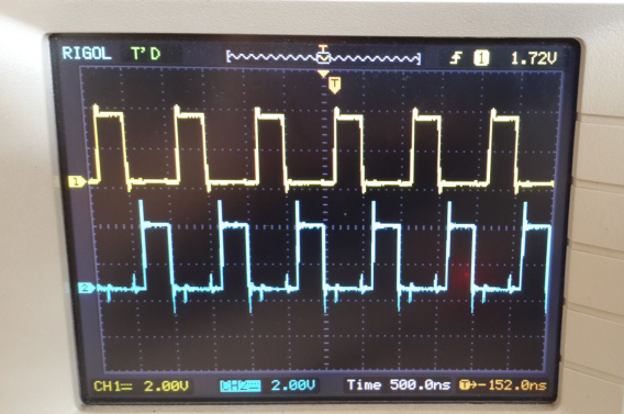 图 31‑16 PWM互补带死区时间波形输出