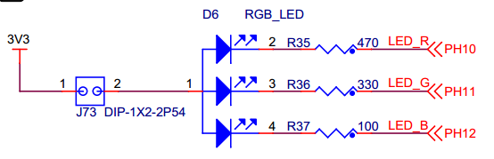 LED硬件原理图