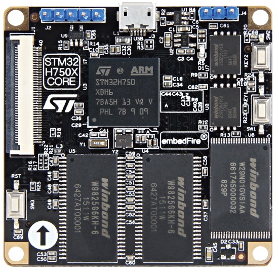 STM32H750_Pro核心板