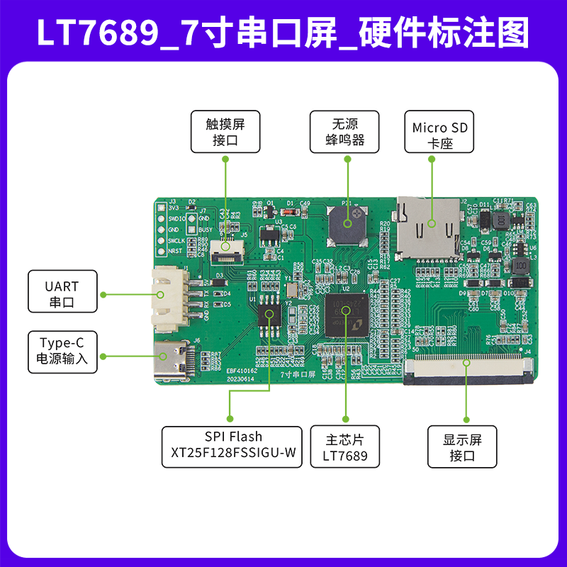 野火乐升LT7689_7寸串口屏_3